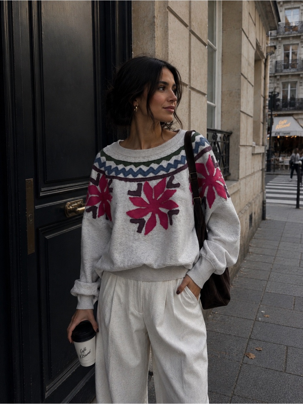 Free people Good Vibes Pullover sweatshirt